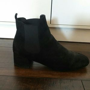 Topshop Black Ankle Boots